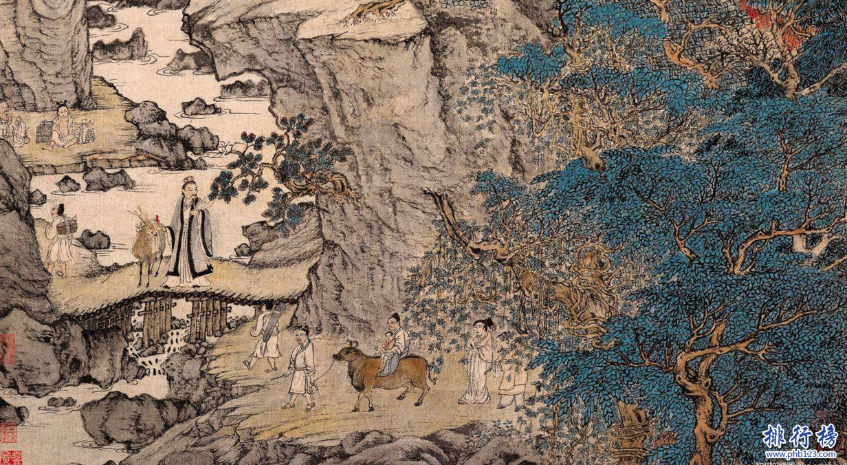 China's ten most expensive paintings, Lushan waterfall figure 3.977 billion Photo 7