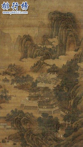 China's ten most expensive paintings, Lushan waterfall figure 3.977 billion Photo 9
