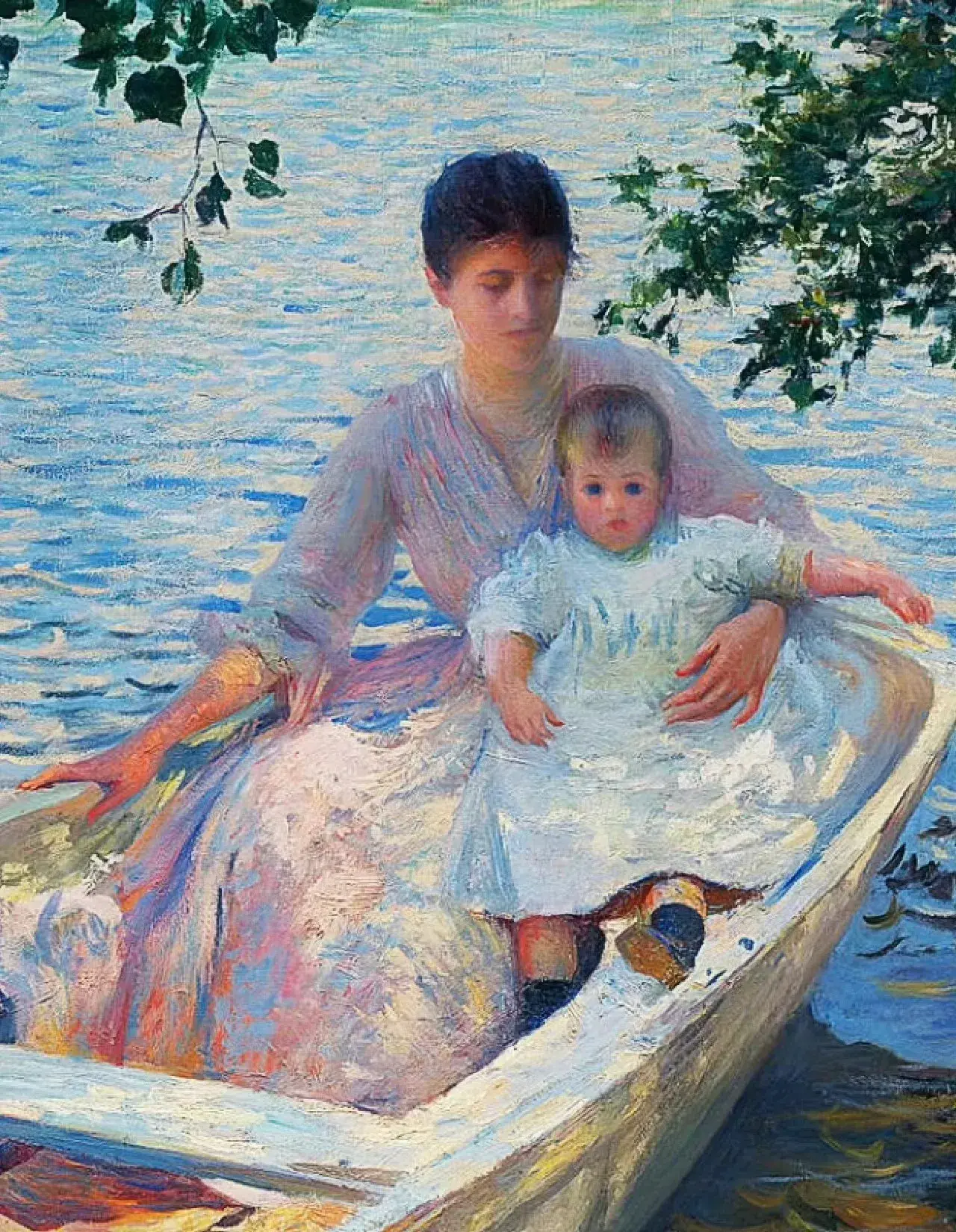 So beautiful! Edmund Charles Tarbell, a painter who influenced America for half a century Photo 23